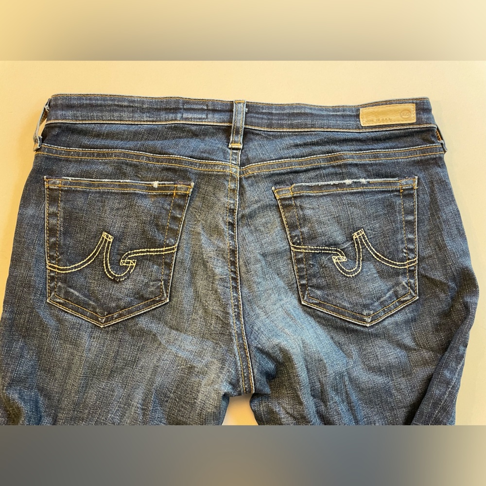 Stonewashed Blue Skinny Jeans - Picture 6 of 6